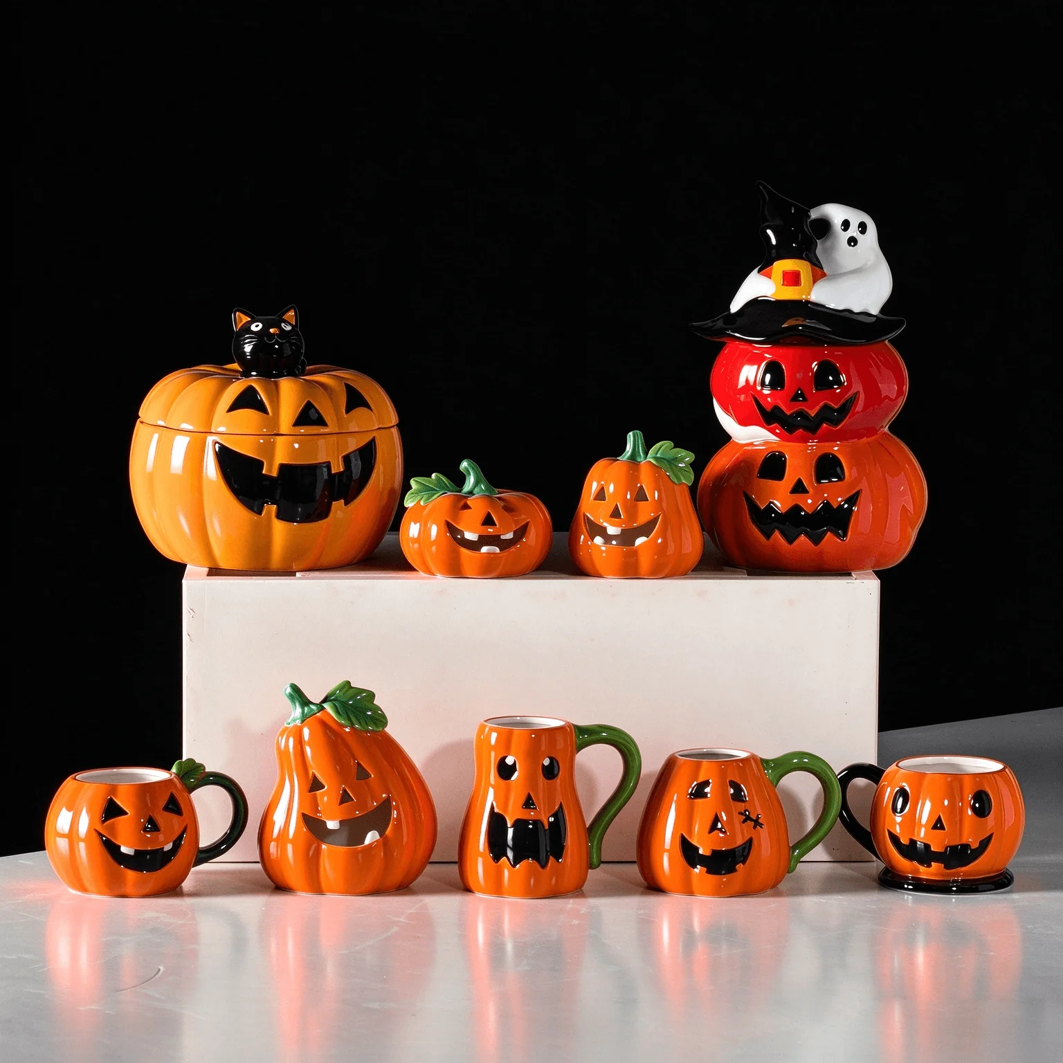 Ceramic Halloween Tableware and Home Accents