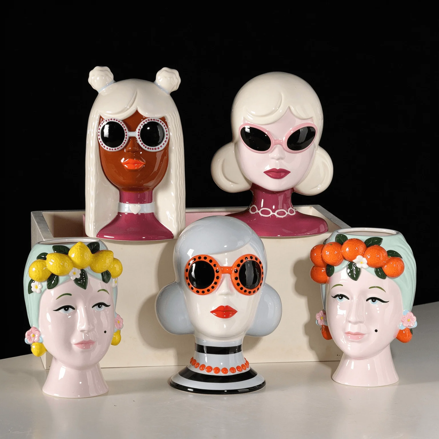 Fashion-Inspired Ceramic Decor